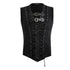 SiaLinda for Men: Shirt Haldor, ärmellos, Schnürung, schwarz, Baumwolle - SiaLinda.com